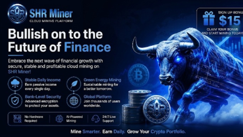 SHR Miner has launched a free cloud mining service for holders